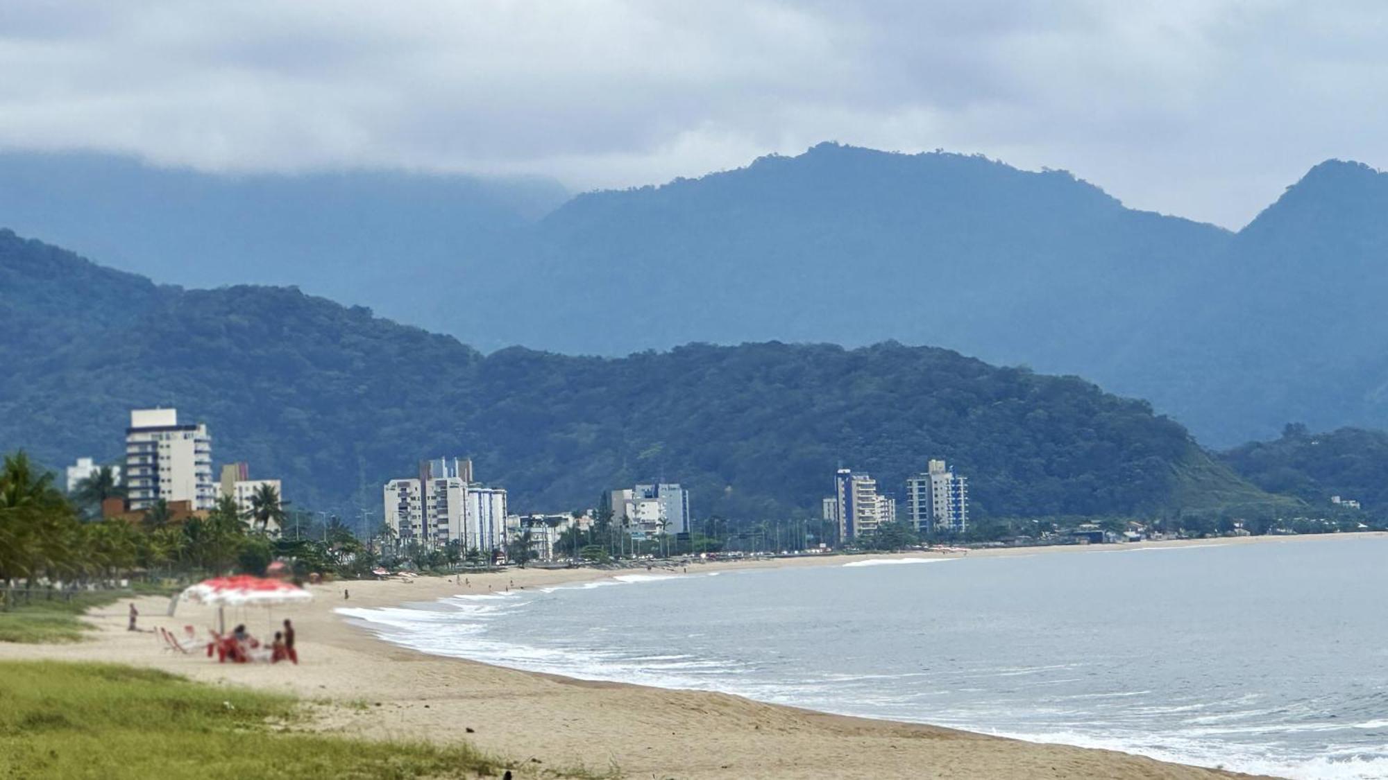 Casa C Piscina A 700M Da Praia De Caraguatatuba Sp Kültér fotó