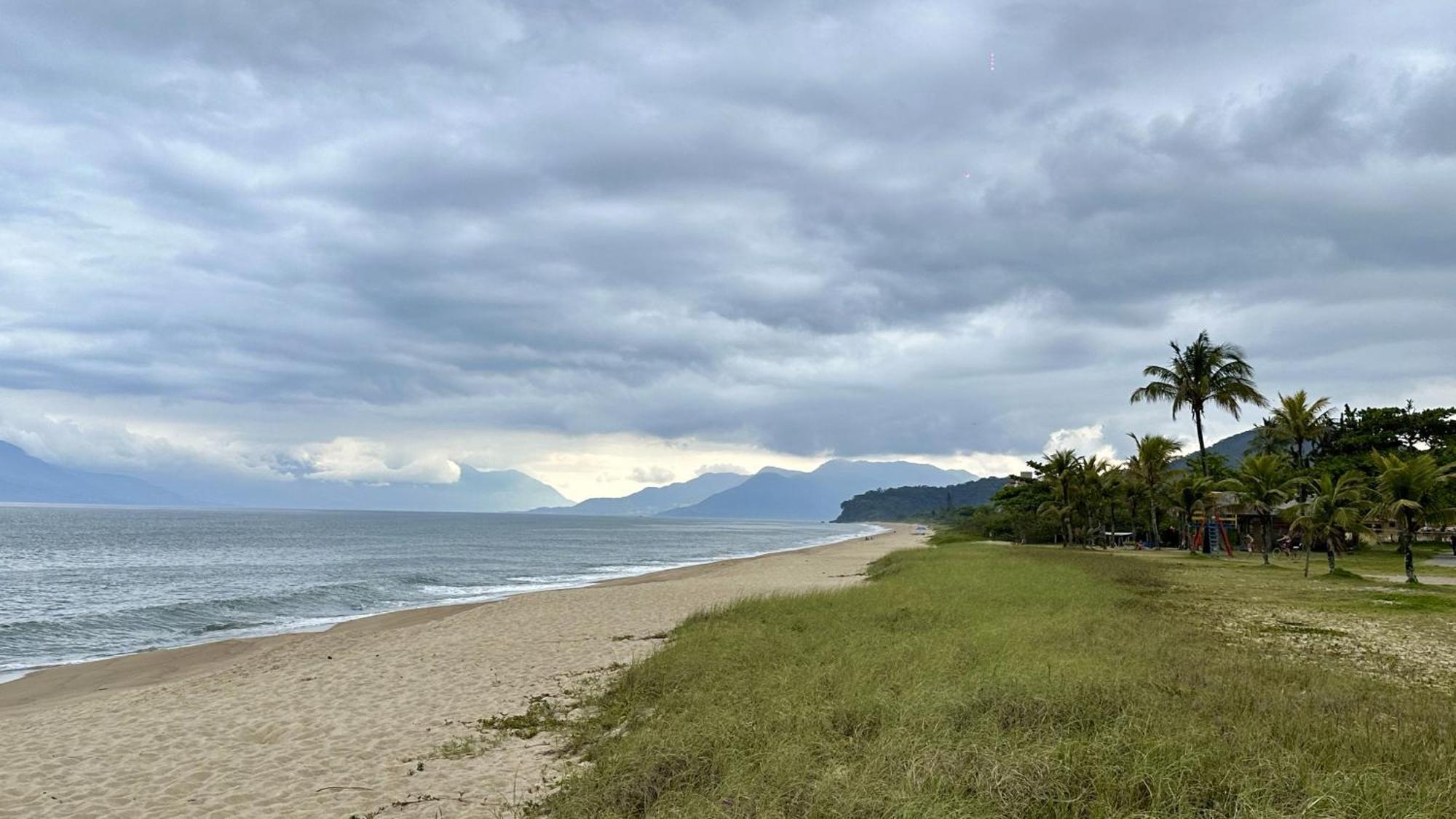 Casa C Piscina A 700M Da Praia De Caraguatatuba Sp Kültér fotó